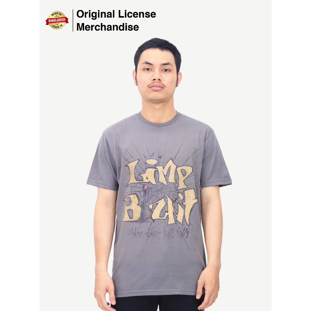 Baju Kaos Tshirt Short Sleeve Casual Pria Wanita Cowok Band Musik LIMP BIZKIT Original 3 Dollar Bill