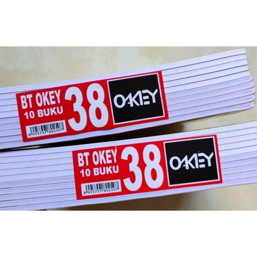 

ART B56P 1 PCS BUKU TULIS OKEY 38 LEMBAR PRODUK DARI KIKY