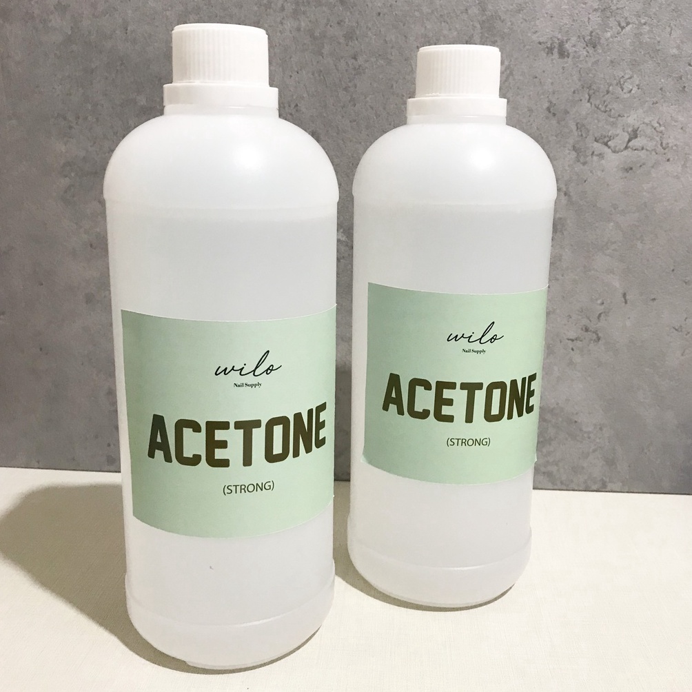 ART F34X Wilonailsupply Acetone Aseton Penghapus Kutek Gel Pembersih Cat Kuku