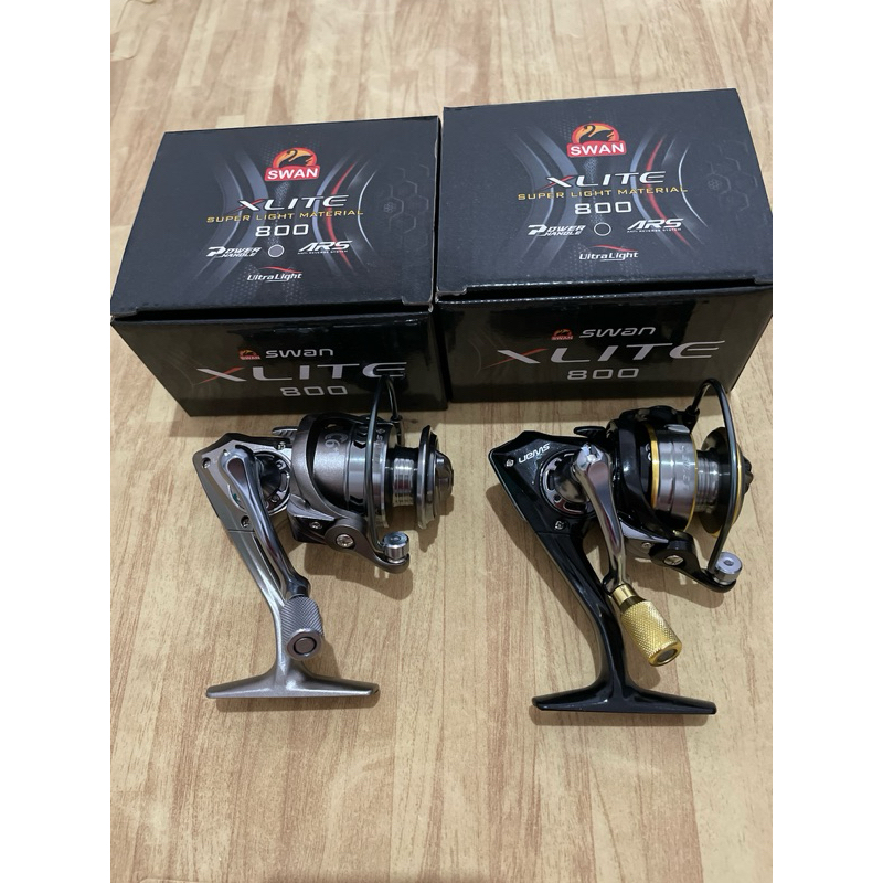 reel mini swan xlite 800 power handle | reel casting reel UL