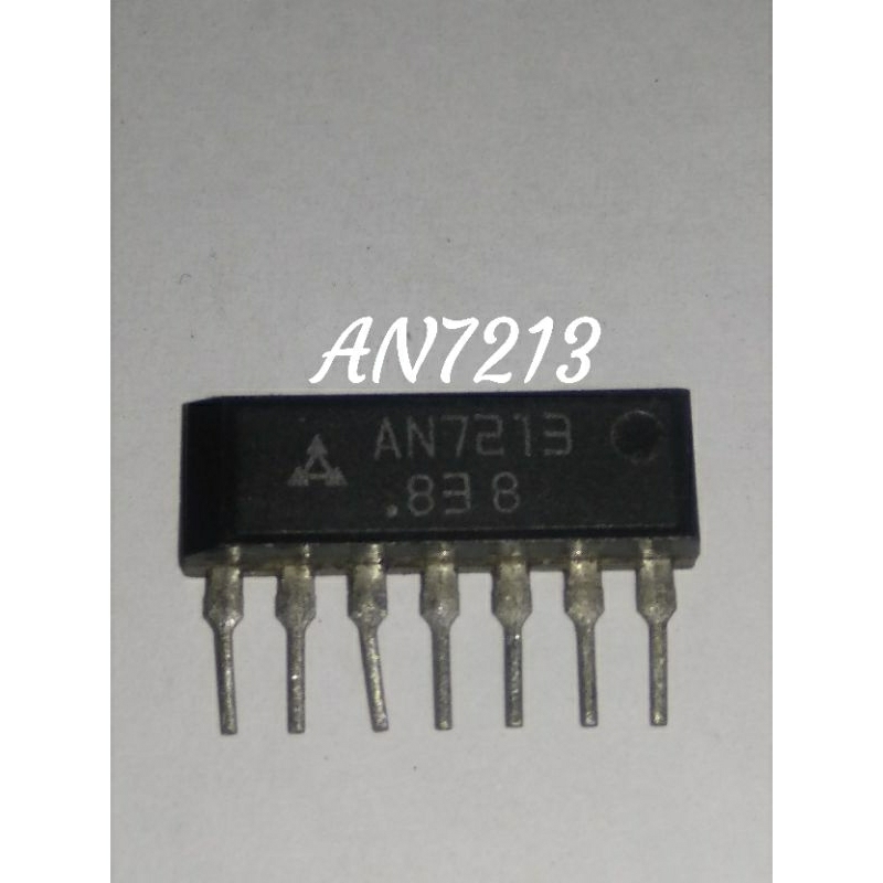 IC AN7213 FM front-end circuit for radio
