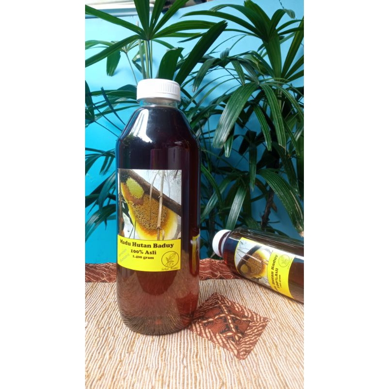 

Madu Hutan Lebah Liar Baduy (Manis) 1400 gram. Dijamin asli/ langsung dari orang baduy dalam.