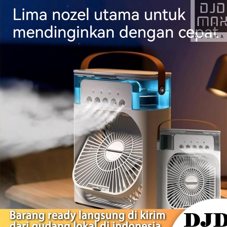 TK DJDMax Kipas AC Portable Air Cooler  AC Mini  Mini AC Cooler Portable  Kipas Angin Portable Dingi