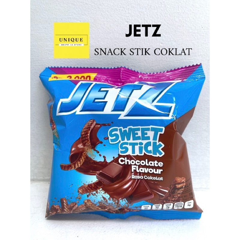 

JETZ snack stick rasa coklat renteng isi 10 pcs