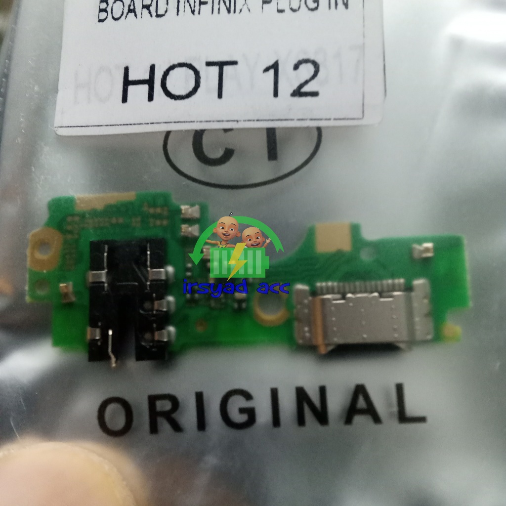 KONEKTOR CHARGER BOARD INFINIX HOT 12