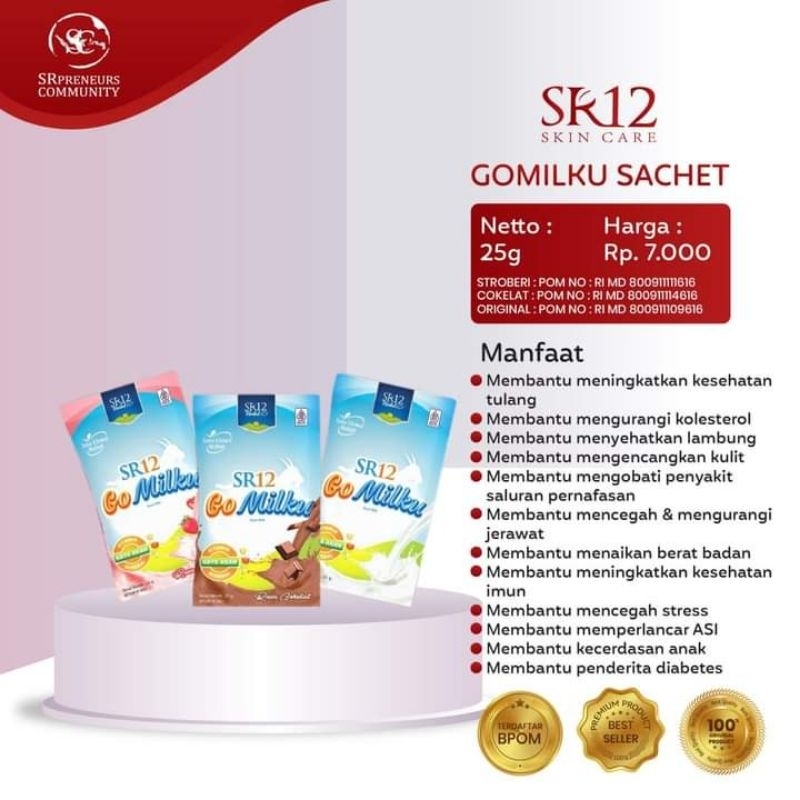 

SR12 Gomilku Sachet