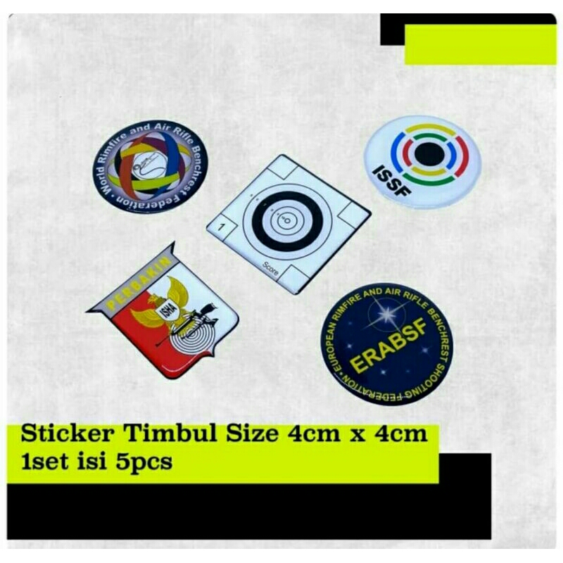 

stiker timbul - stiker perbakin - siker