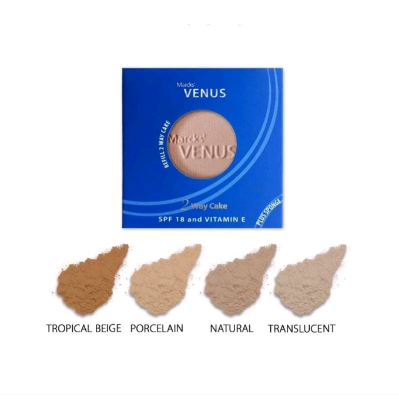 MARCKS VENUS Refill Bedak Two Way Cake 12gr