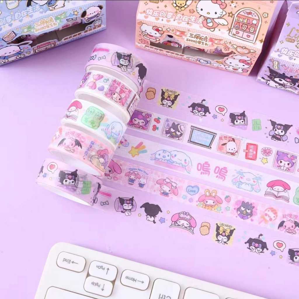 

solasi solatip washi tape set 1 pack isi 5