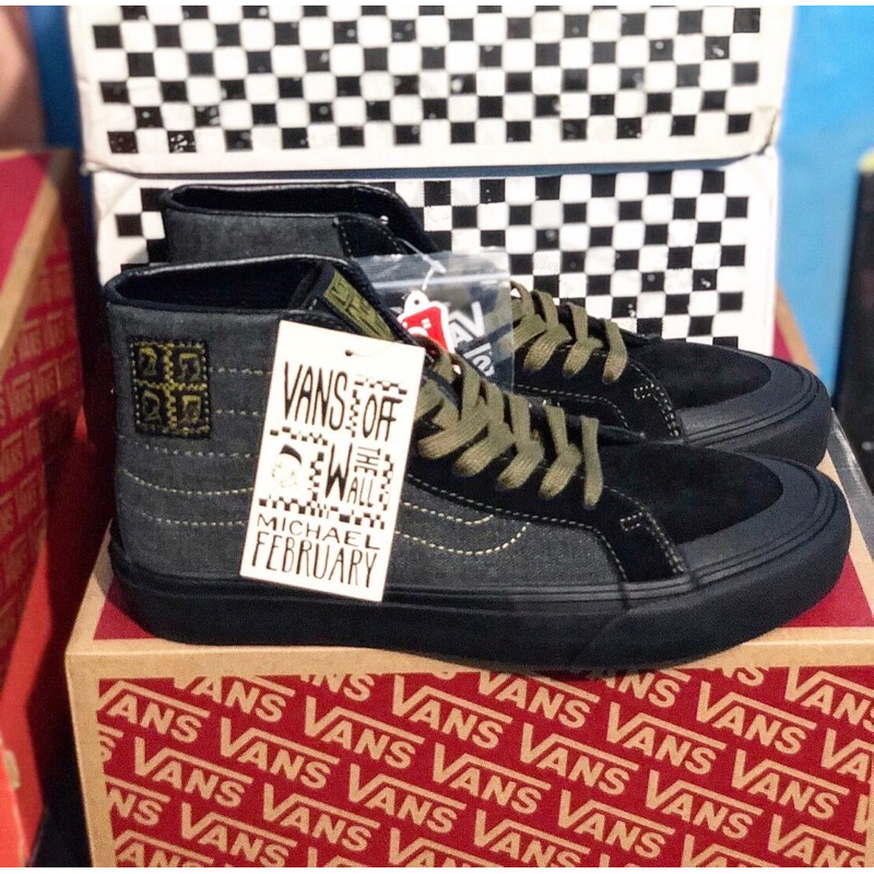 VANS SK8 HI 138 DECON SF X MICHAEL FEBRUARY SNEAKERS&MEN ORIGINAL100%