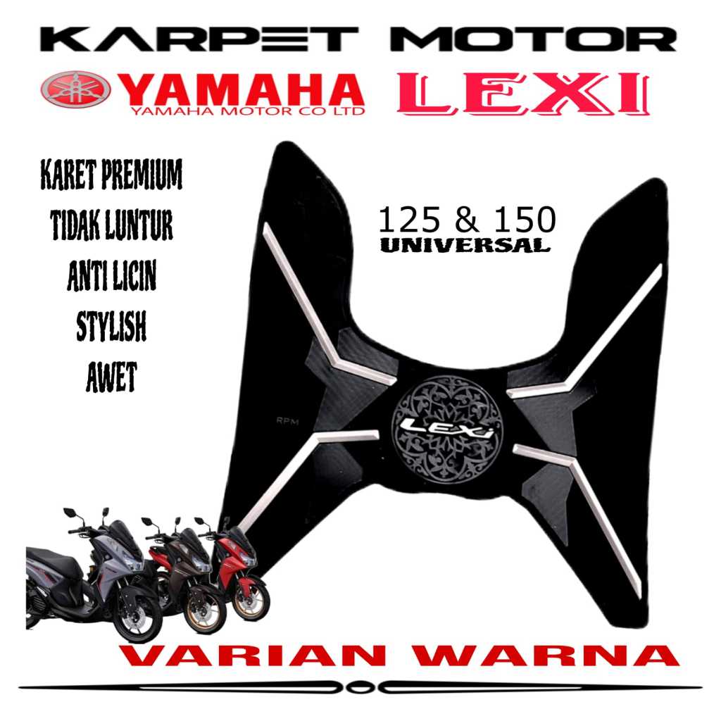 Lexi Karpet Motor Yamaha Lexi Pijakan Kaki Lexi