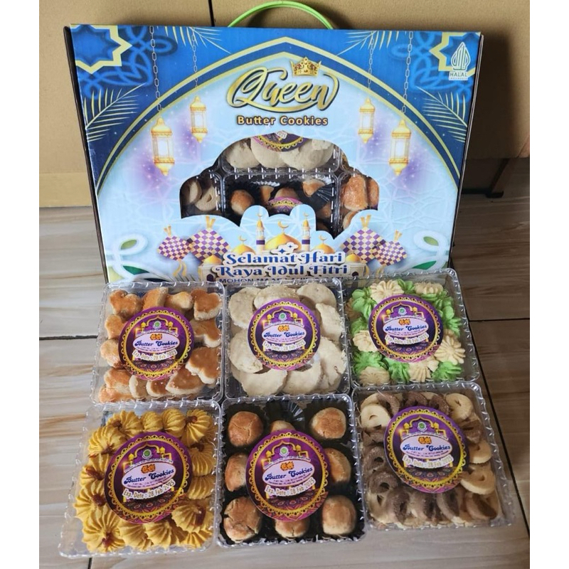 

INTAN SARI QUEEN BUTTER COOKIES (biru)