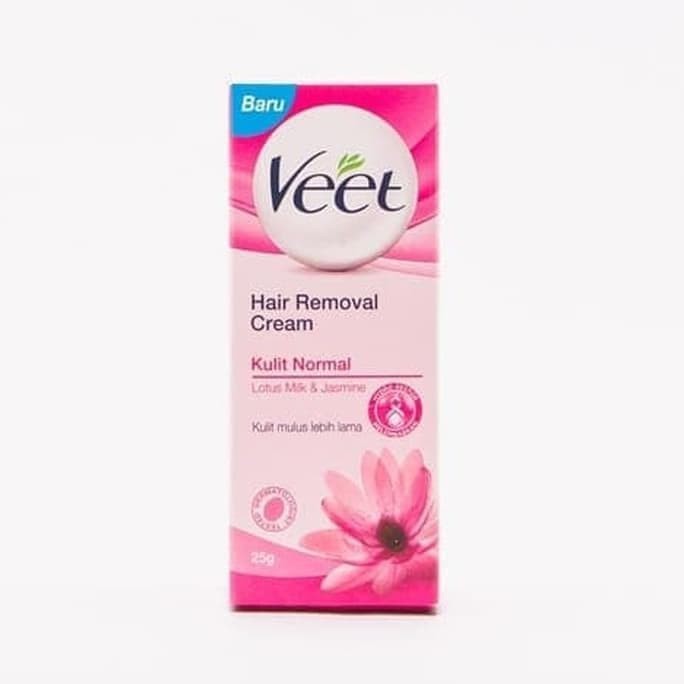 Veet Hair Removal Cream Krim Penghilang Perontok Waxing Bulu Kulit Badan Kaki Ketiak Ampuh Permanen