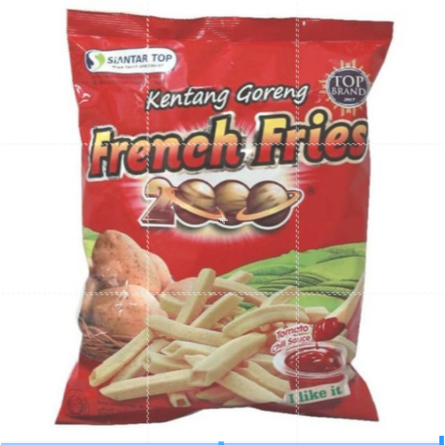 

Siantar Top French Fries 2000 Snack 24gr - Tomato Chill