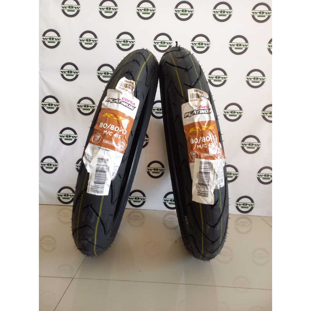 BAN CORSA R26 80/80-17 TL (ORIGINAL 100%)