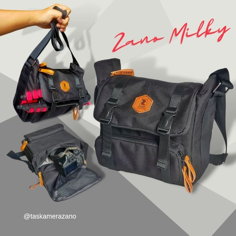 ZANO MILKY - Tas Kamera DSLR/Mirrorless - Tas Kamera Sling Bag