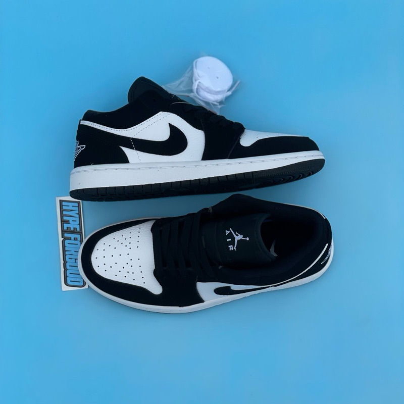 Nike Air Jordan 1 Low Black White KIDS