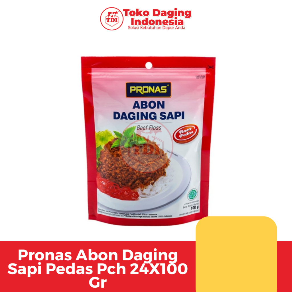 

Pronas Abon Daging Sapi Pedas Pch 24X100 Gr