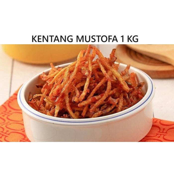 

Termurah Kentang Mustofa 1kg Camilan Cemilan Snack Lauk Keripik Kering Kentang Mustofa Mustopa Kriuk Crispy Renyah Balado Pedas