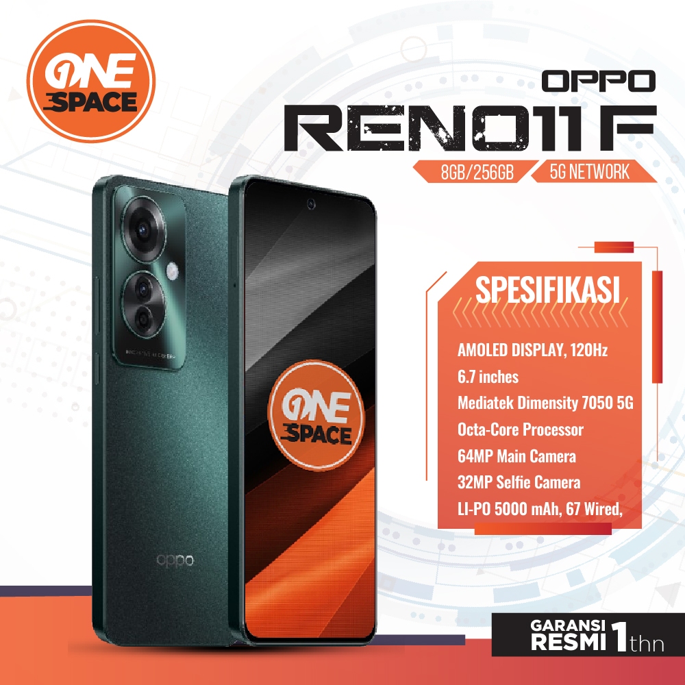 OPPO Reno11 F 5G 8/256 RAM 8 ROM 256 GB Reno 11F HP Android
