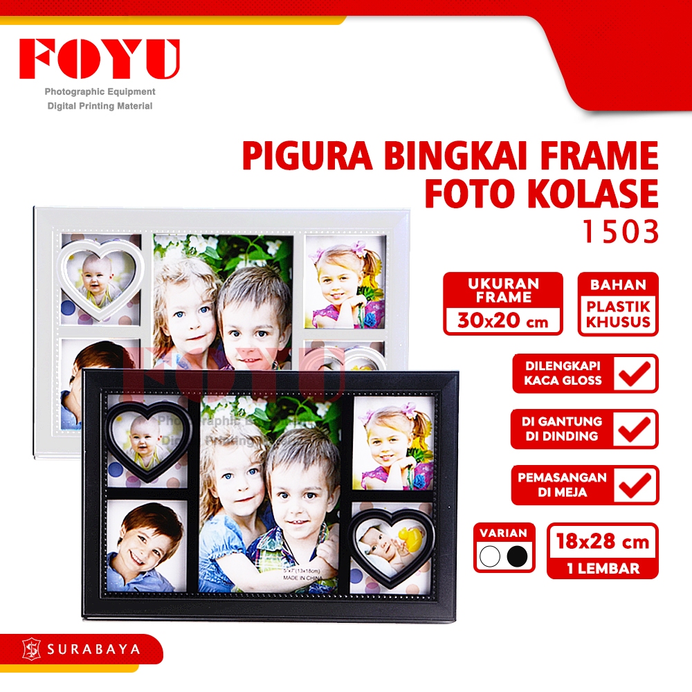 Pigura Bingkai Frame Foto Kolase Multi Photo 1503