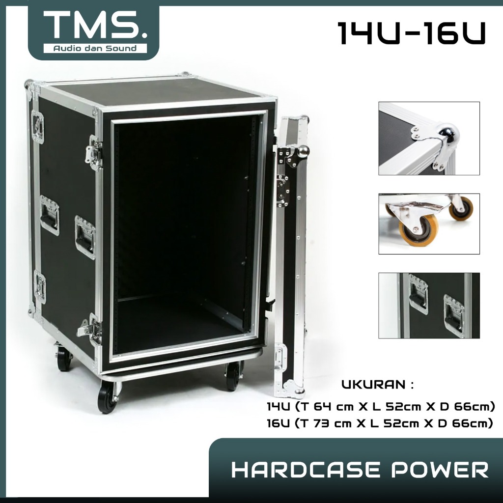 Box Hardcase Non Mixer Speaker | Hardcase Mixer | Hardcase Power | Accesoris Hardcase | TMSAUDIO