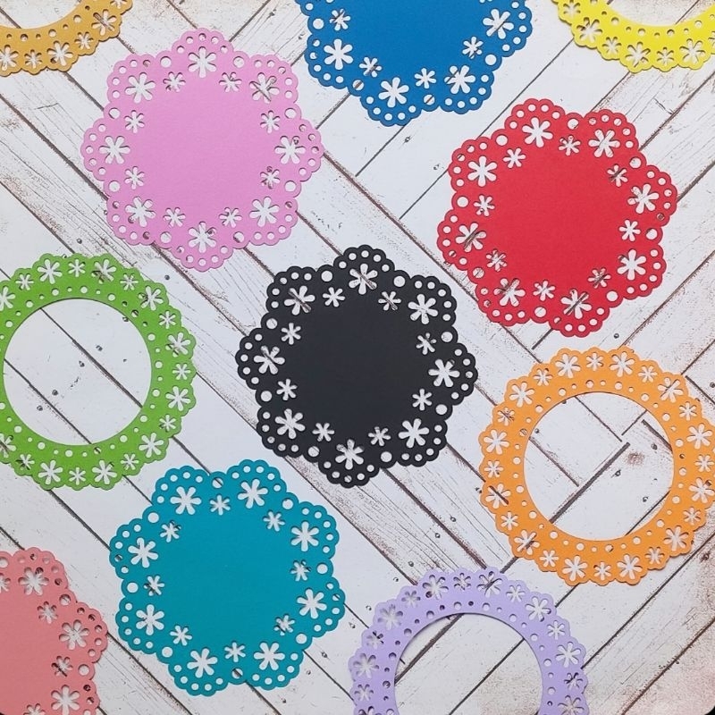

6pcs RB3494 kertas doilies /kertas doly/ paper cut/ kertas hias/ scrapbook