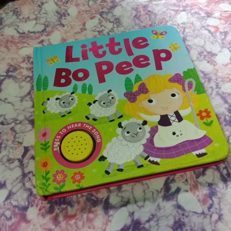 preloved sound book Little Bo peep igloobooks