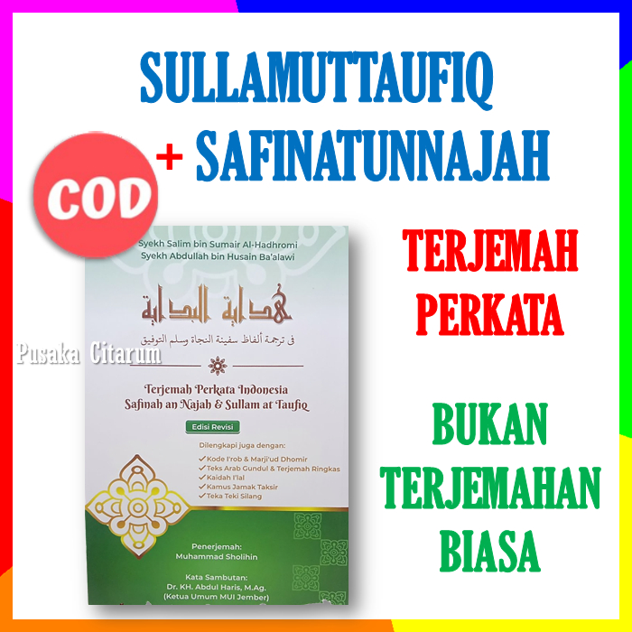 Kitab sulam sullamut sulamut taufiq sulamuttaufiq safinah safinatun najah syarah dan terjemah perkat