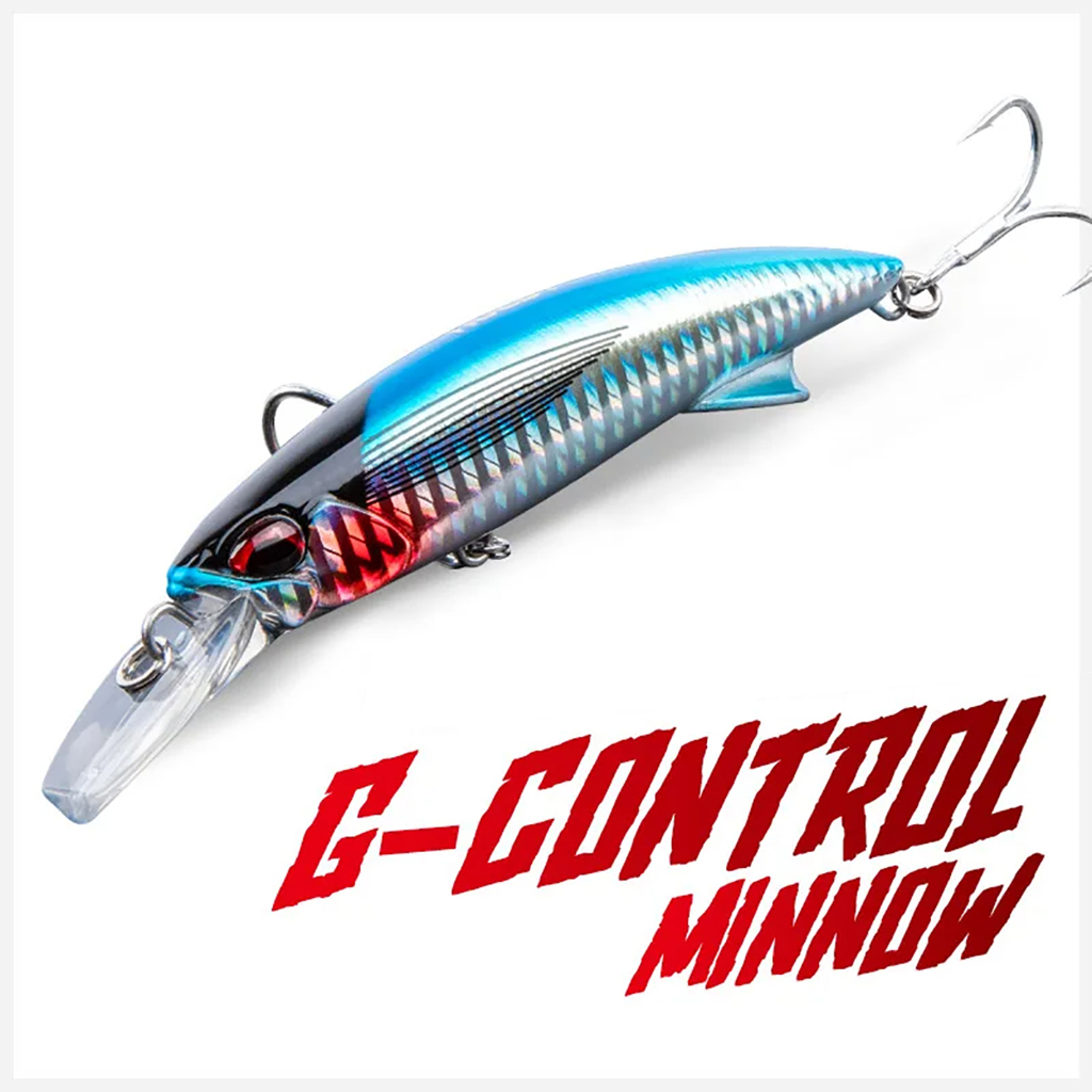 Umpan Pancing Minnow 40g Heavy Sinking Pin Tail Roughtrail Max Blazin Long Casting