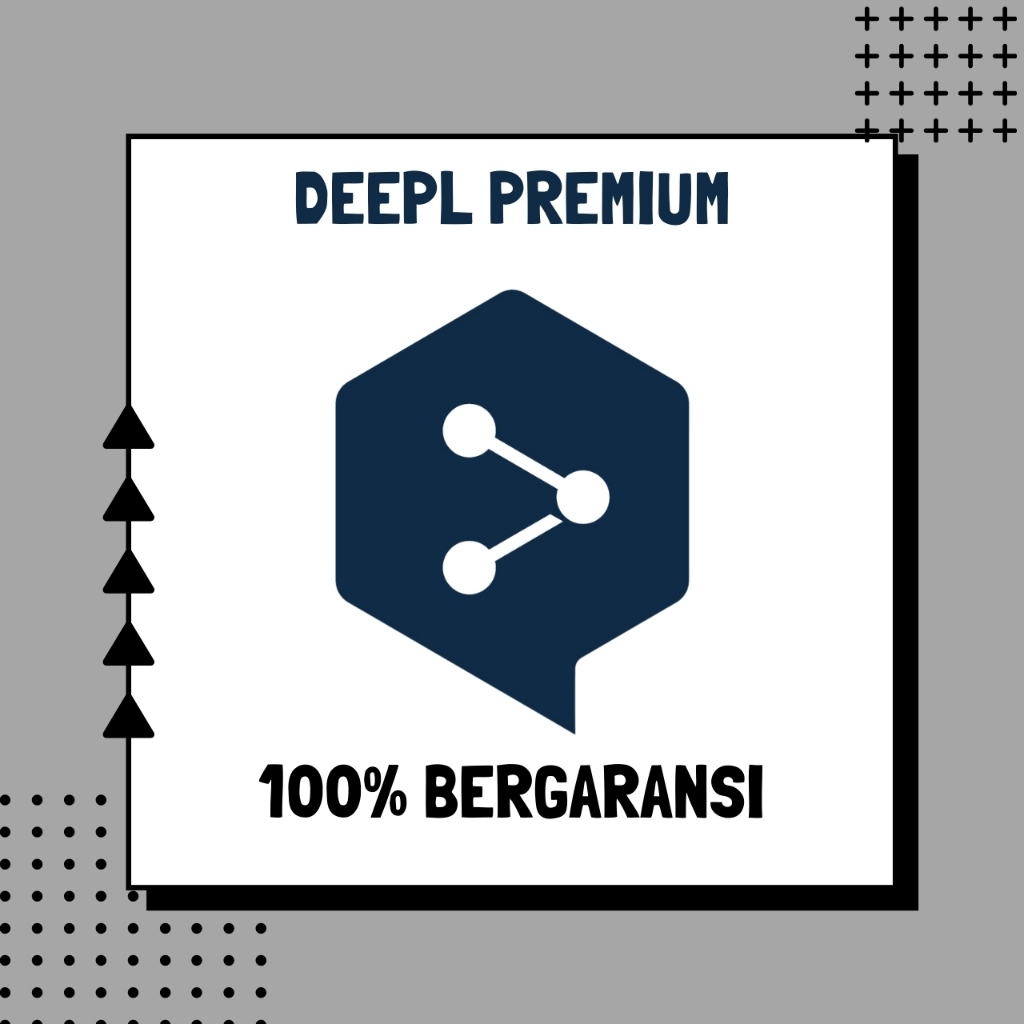 DEEPL TRANSLATOR PREMIUM BERGARANSI 100%