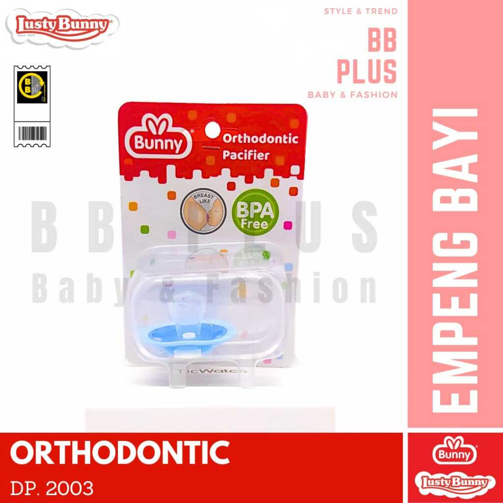 LustyBunny Pacifier Baby Silicone Empeng Bayi (DP-2003)