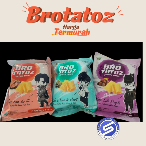 

SNACK CIKI BROTATOZ perpack isi 10pcs termurah