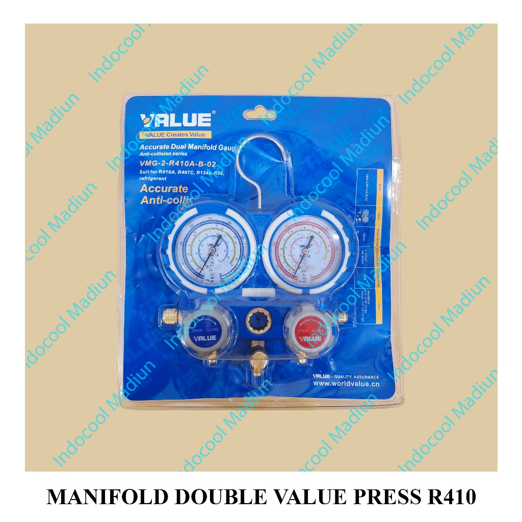 MDVP410 MANIFOLD/VALUE PRESS + SELANG/MANIFOLD DOUBLE VALUE PRESS R410
