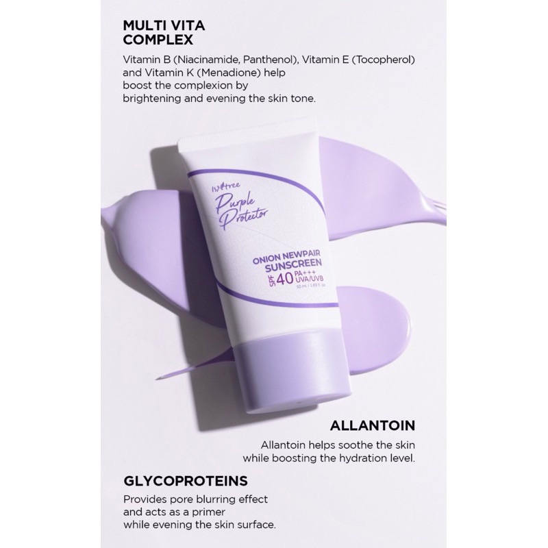 isntree yam sunscreen