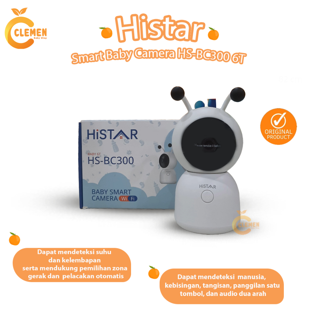 Histar Smart Baby Camera HS-BC300 6T (Kamera Monitor Bayi)