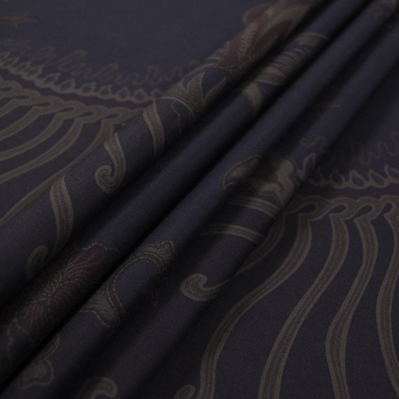 Enzy Batik Kain Batik Senapati - Black