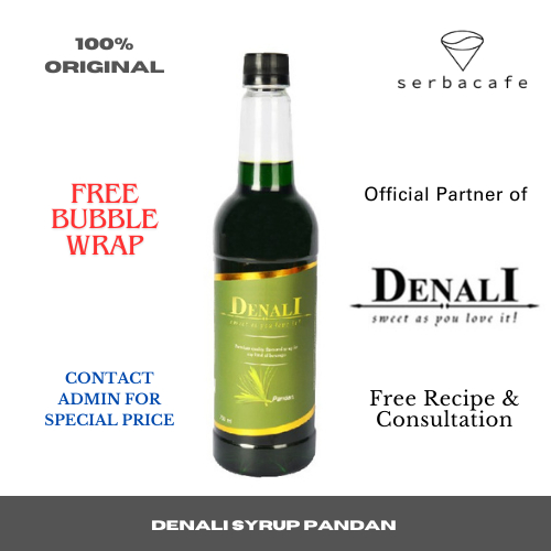 

Denali Syrup Pandan (750 ml)