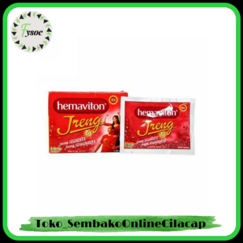 HEMAVITON JRENG 1 BOX ISI 10 SACHET