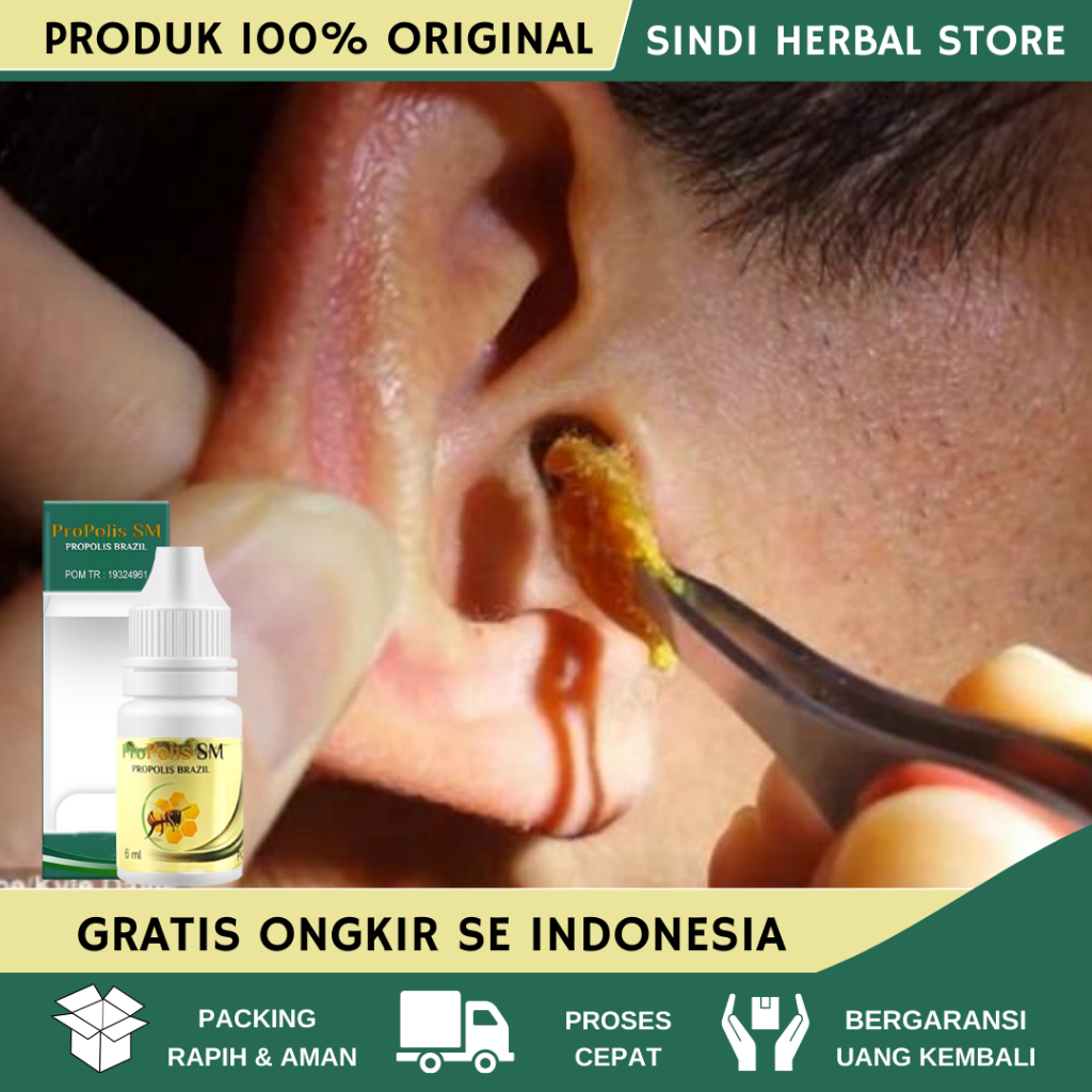 Obat Tetes Telinga Kotoran Keras, Pelunak Kotoran Telinga, Penghancur Kotoran Telinga Keras, Pencair