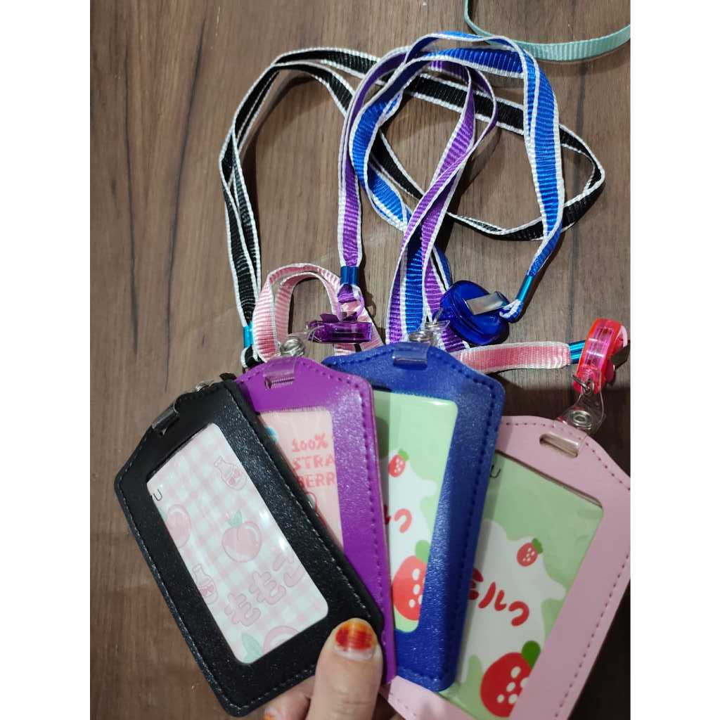 

CARD HOLDER / ID CARD KULIT / TALI IDENTITAS/ GANTUNGAN