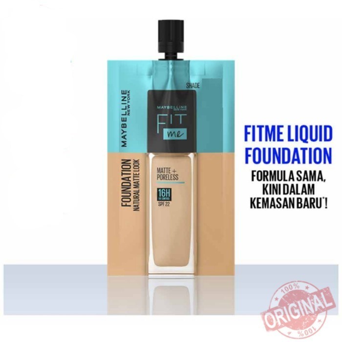 Maybelline Fit Me Foundation sachet 5ml no 120 & 220