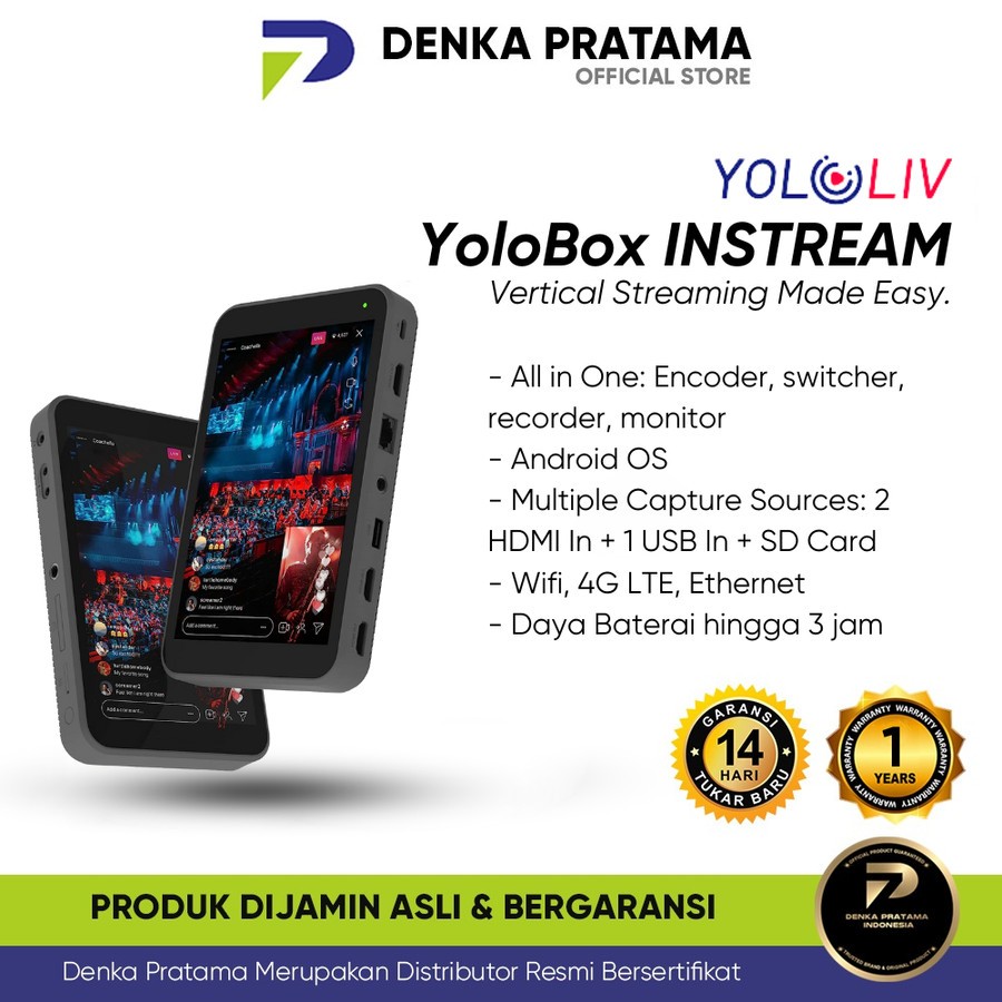 Yololiv - Yolobox Instream Live Stream Portable Studio