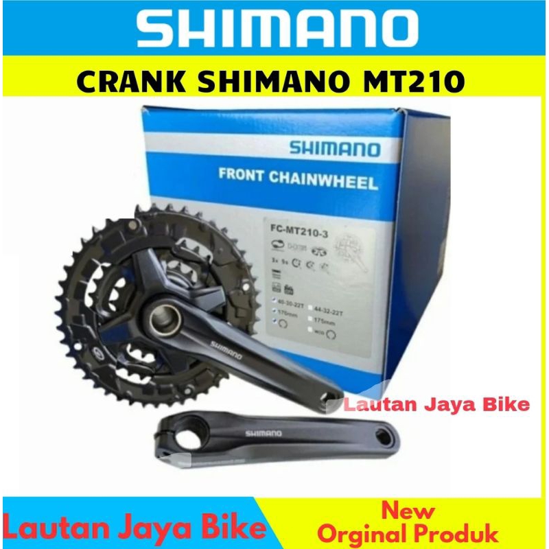 Crankset Shimano Altus FC MT210 Triple Crank 40 30 22 T NEW
