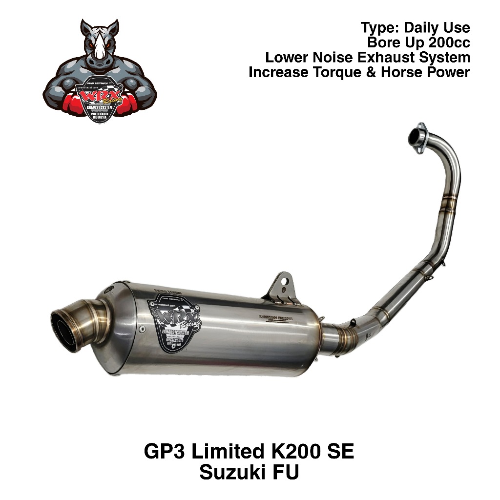Knalpot WRX GP3 Limited K200 SE FU