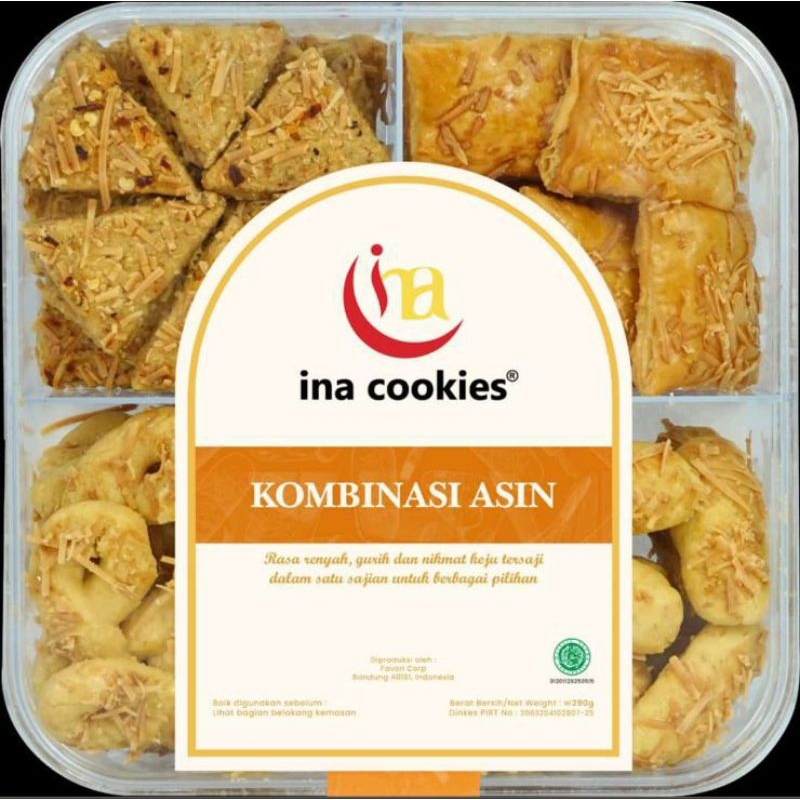 

INA COOKIES Varian kombinasi 400 gram