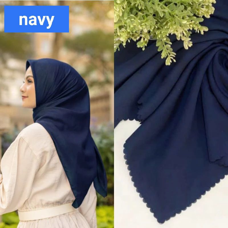 KERUDUNG SEGI 4 PARIS VOAL PREMIUM / HIJAB PARIS POLOS PREMIUM / JILBAB PARIS PREMIUM