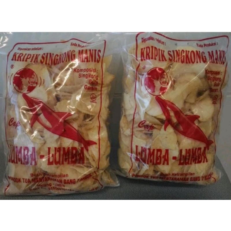 

kripik singkong manis lumba-lumba 500gr
