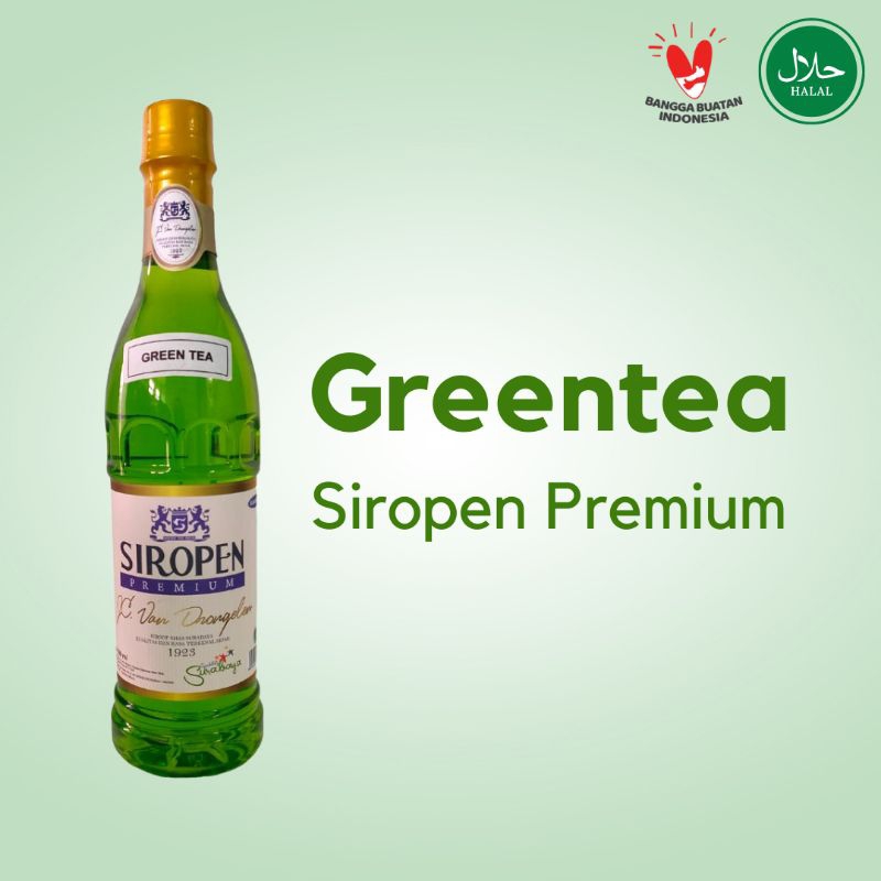 

Sirup Green Tea Siropen Premium Grentea Flavouring Syrup 700 Ml