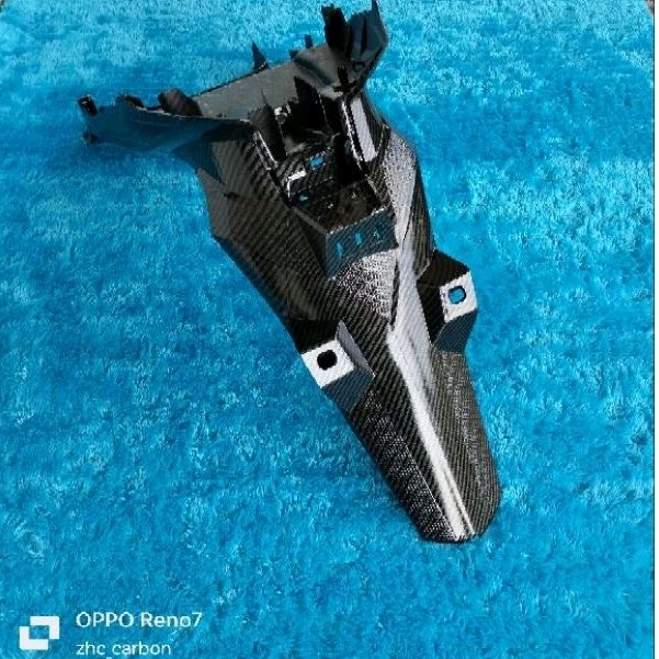 spakbor belakang beat duluxe 2020 2021 k1a full carbon